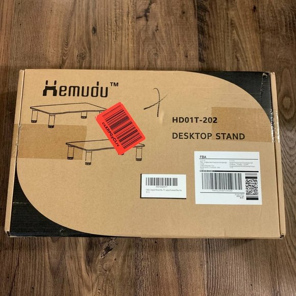 BN Tempered Glass Monitor Riser - Picture 2 of 3